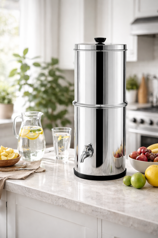 Notre filtre à eau par gravité